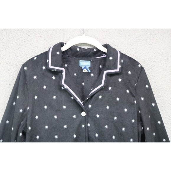 Simply Vera Wang Long Sleeve Mink Fleece Pajama Set-Size Small-Soft & Comfy - Picture 13 of 16